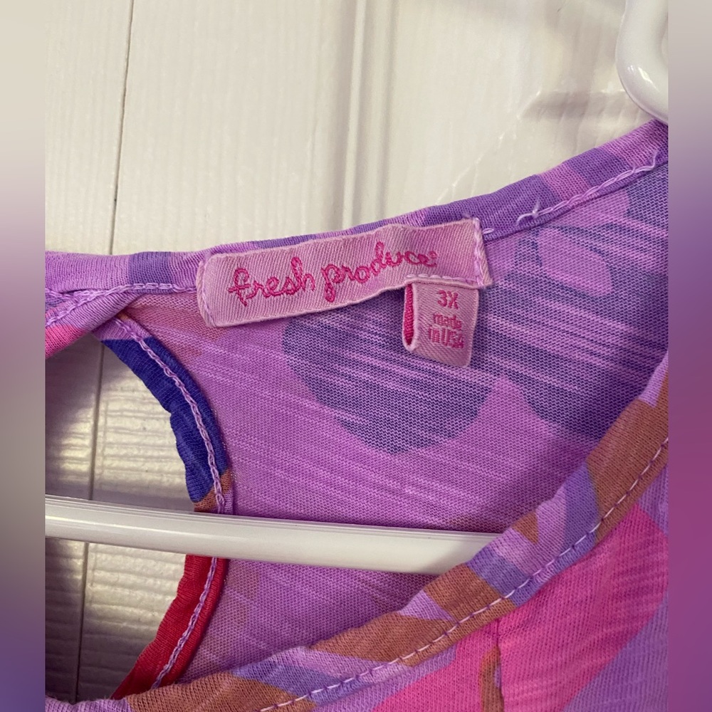 Fresh Produce Dress Marissa Dress Summer Dress Sleeveless size 3X size XXXL - Picture 2 of 8